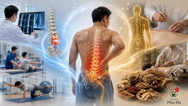 Điều trị đau lưng, đau cột sống